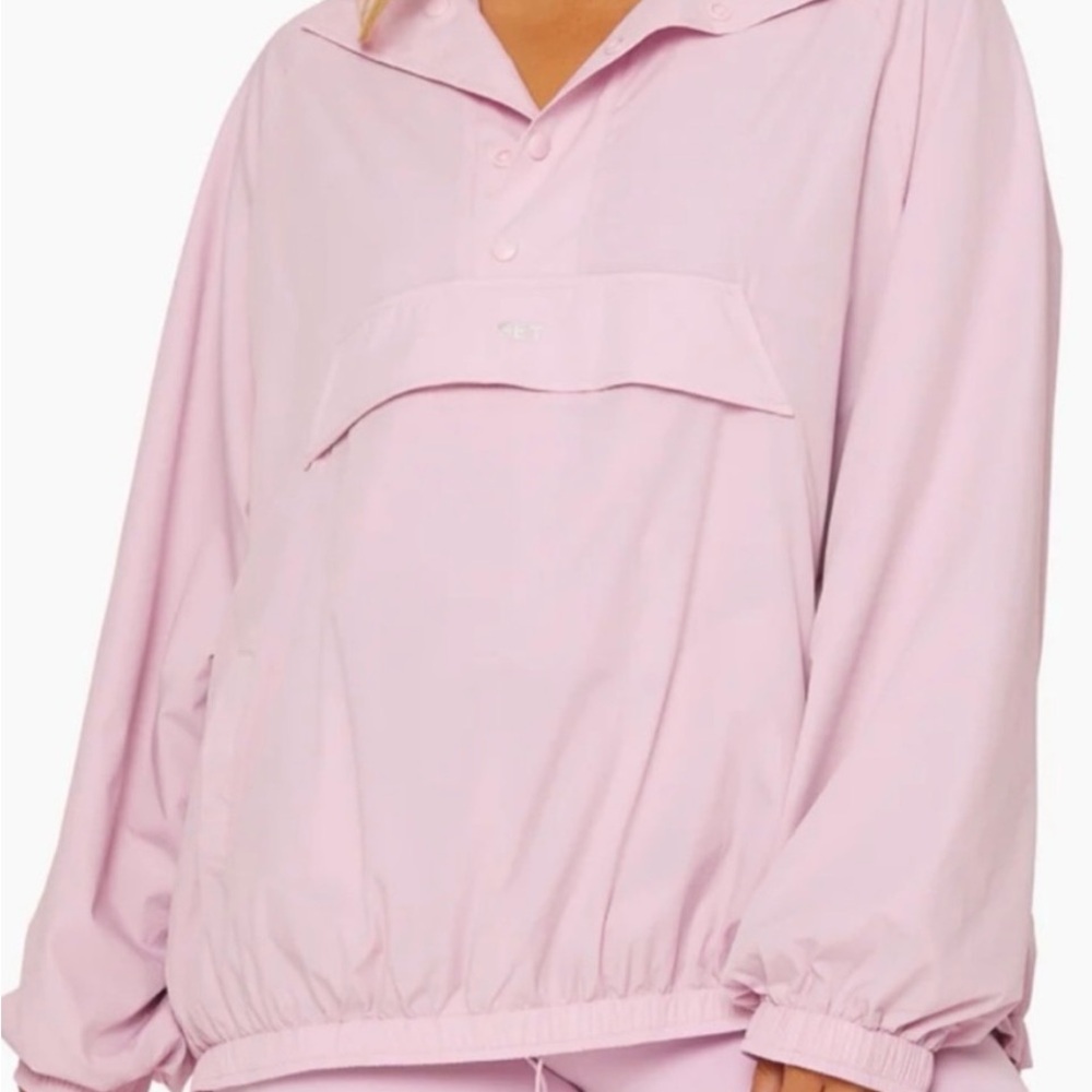 SET Active Light Pink Pullover Jacket - image 1